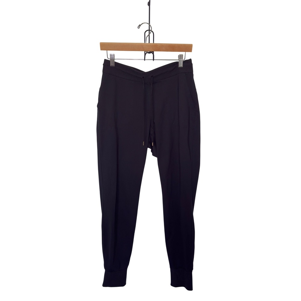 Athleta Women Small Black Flux Pull On Jogger Pants Athleisure Casual - Picture 2 of 7